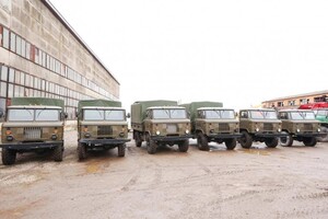 Шість вантажівок «ГАЗ-66» передали для тероборони Вінниччини