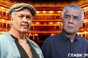 Анатолій Хостікоєв (ліворуч) працює у театрі Франка з 1980 року, Дмитро Богомазов (праворуч) – з 2017-го