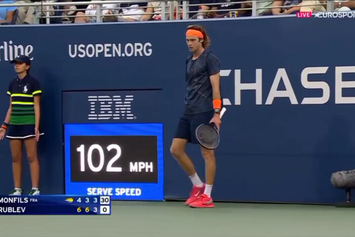 Російський тенісист обматюкав чоловіка Світоліної під час матчу US Open (відео)