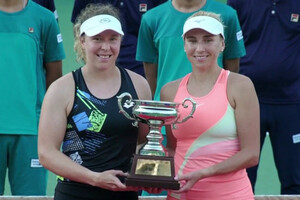 Українська тенісистка тріумфувала на парному турнірі WTA (відео)