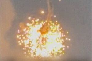 Повітряні сили показали ефектне збиття російської ракети над Одещиною (відео)