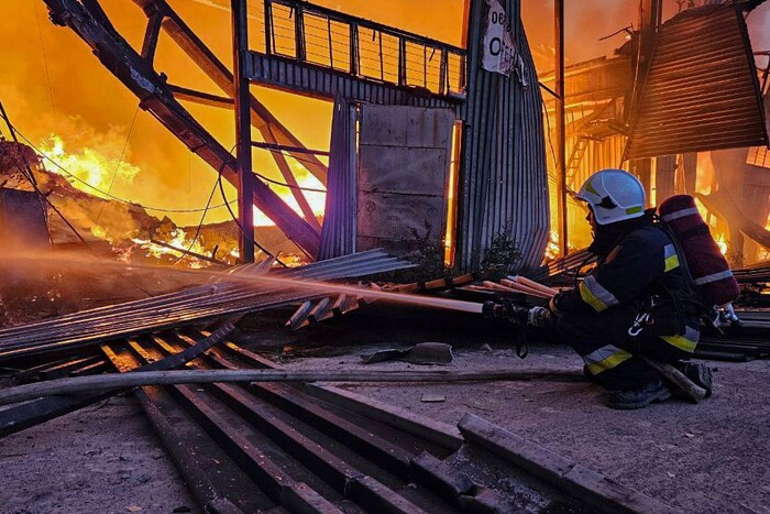 Атака на Львів: поліція показала перші хвилини після вибуху (відео)
