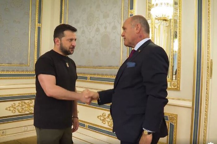 Зеленський провів зустріч із президентом Нацради Австрії (відео) 