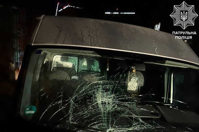ДТП у столиці: водій збив патрульного й хотів втекти з місця аварії