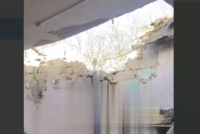 «Шахед» зруйнував дитсадок у столиці: відео наслідків удару