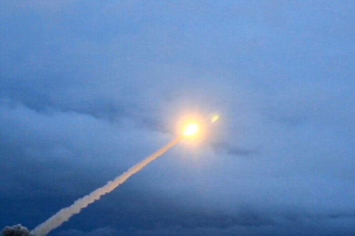 Захисники неба показали, як збили крилату ракету під час атаки