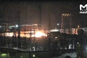 У РФ стався вибух на електропідстанції, що живить оборонні заводи окупантів (відео)