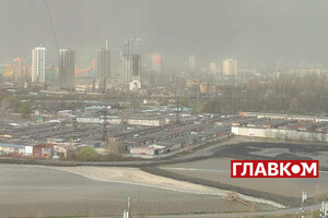До кінця доби 2 квітня в Києві очікується гроза з сильним вітром