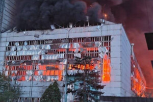 Окупанти повністю знищили Трипільську теплоелектростанцію на Київщині