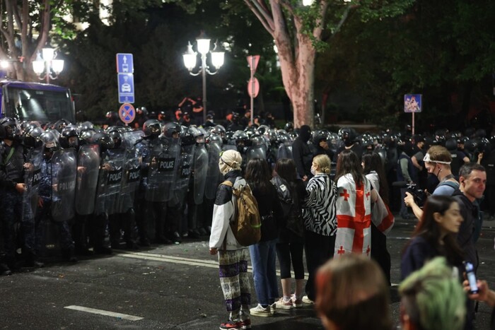 У столиці Грузії госпіталізовано вісьмох учасників акцій протесту