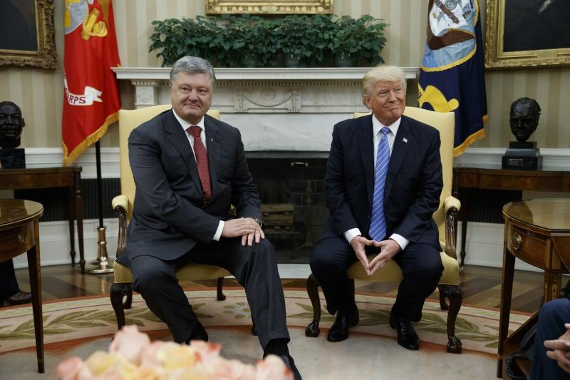 Президенти України та США (фото:WFDD)