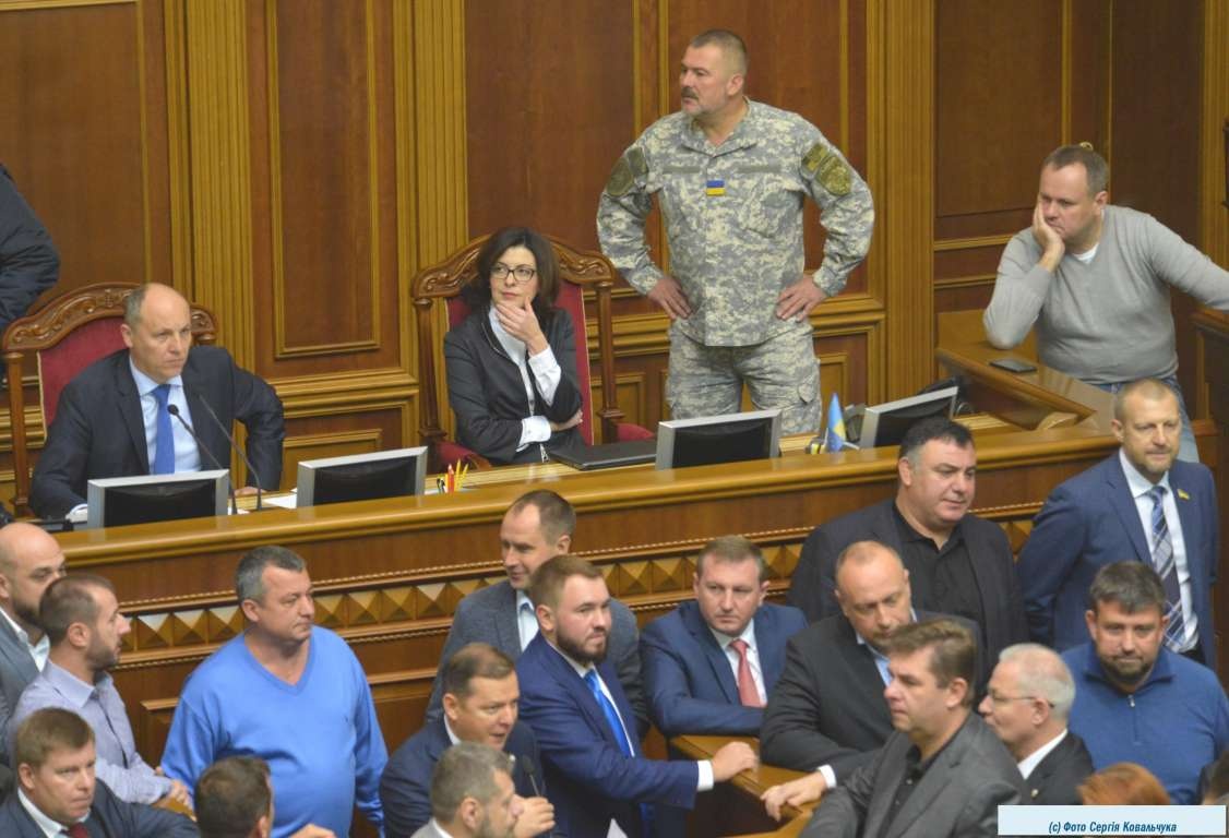Віце-спікер Оксана Сироїд представляла альтернативний законопроект «Самопомочі»