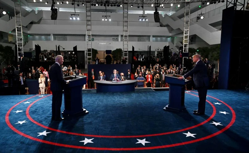 Президентські перегони - 2020. Дебати кандидатів на посаду президента США (фото: assets.nst.com)