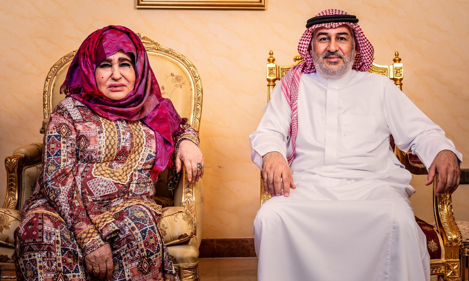 Алія Ганем у себе вдома в Джидді, Саудівська Аравія, з сином Ахмадом. Фото Тhe Guardian