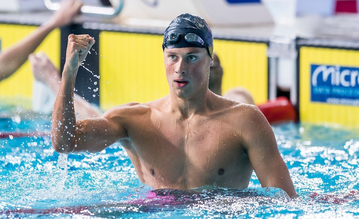 Чемпіон Європи з плавання Михайло Романчук (Фото: НОК України)