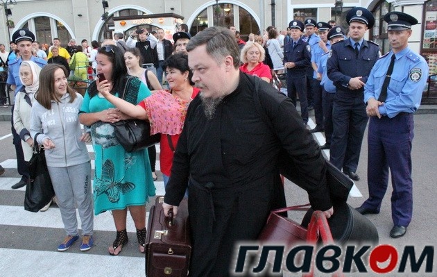 Всеволод Чаплін під час відвідин Києва у 2013 році