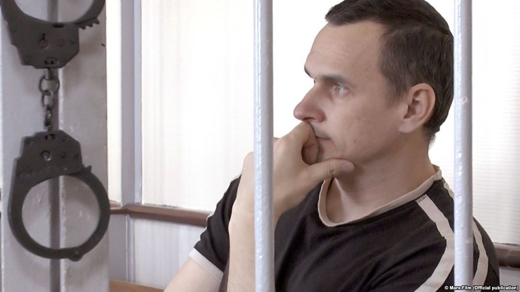 Кадр з документальної стрічки «Процес. Російська держава проти Олега Сенцова»