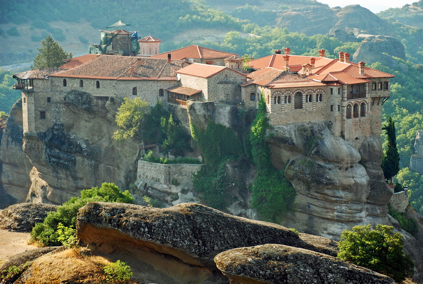 Монастыри Метеоры входят в список объектов Всемирного культурного наследия. (fernandomartinezhinojal)