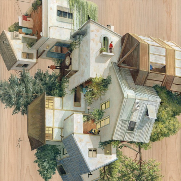 Перевернутая архитектура, бросающая вызов гравитации (фото 4)