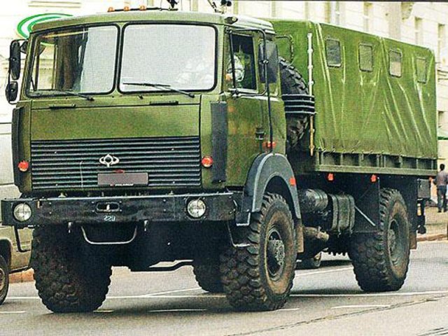 Бронированный грузовик «Богдан» на базе МАЗ (Источник: Military Navigator)