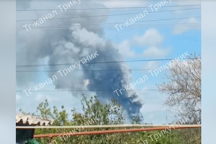 Вибухи на Луганщині, ймовірно пошкоджено штаб росіян (відео)