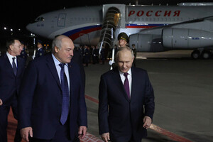 Очільника Кремля в Мінську зустрічав Лукашенко