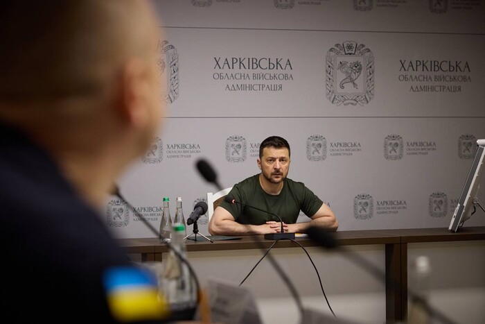 Зеленський у Харкові провів нараду щодо оперативної обстановки в регіоні