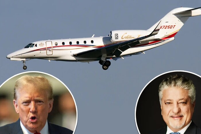 Трампу довелось продати свій літак через великі борги 