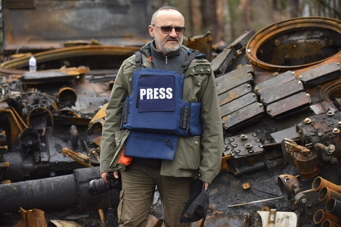 Легендарний воєнний фотокор попередив про небезпеку допуску західних журналістів на фронт