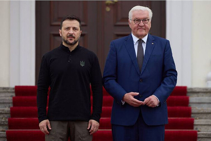 Саміт миру та відновлення України: Зеленський зустрівся із президентом Німеччини