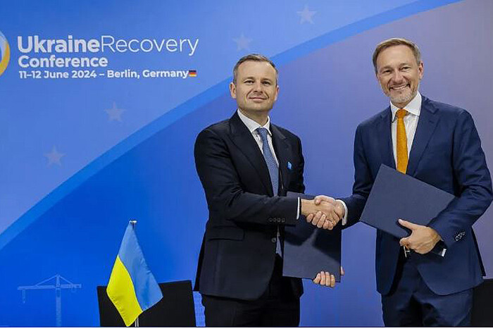 Міністр фінансів Німеччини Крістіан Лінднер підтвердив готовність Німеччини продовжувати підтримку України, зокрема у процесі відновлення країни