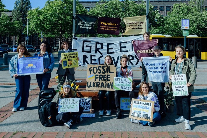 В Берліні українські активісти вимагали перейти на зелену енергетику