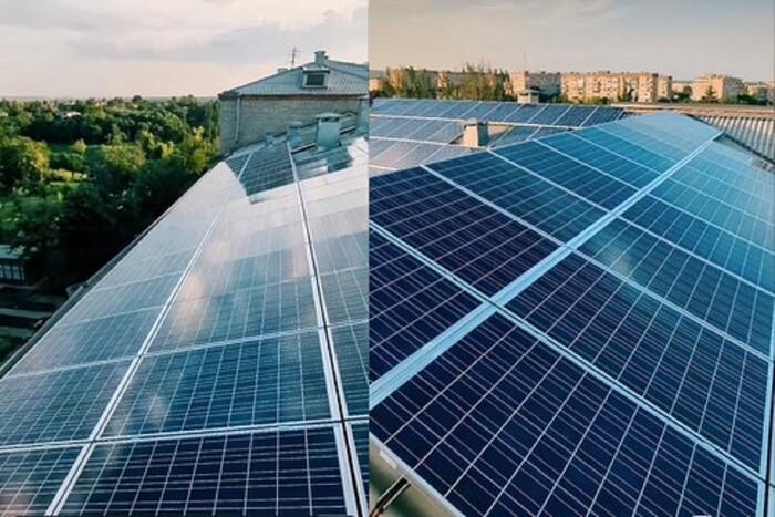 На Дніпропетровщині лікарню обладнали сонячними панелями