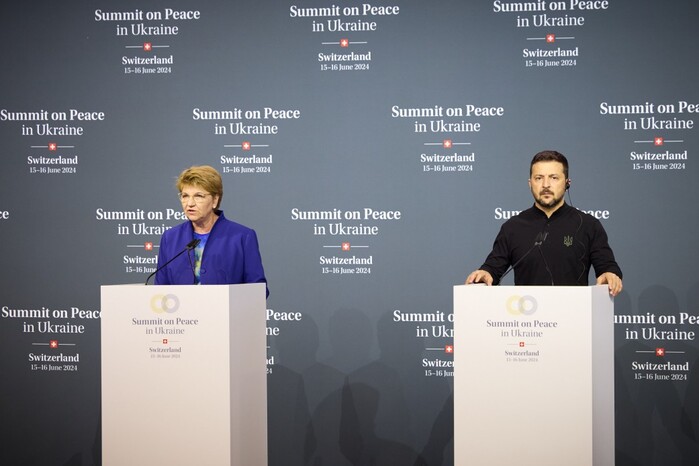 Саміт миру: що Зеленський обговорив із президенткою Швейцарії