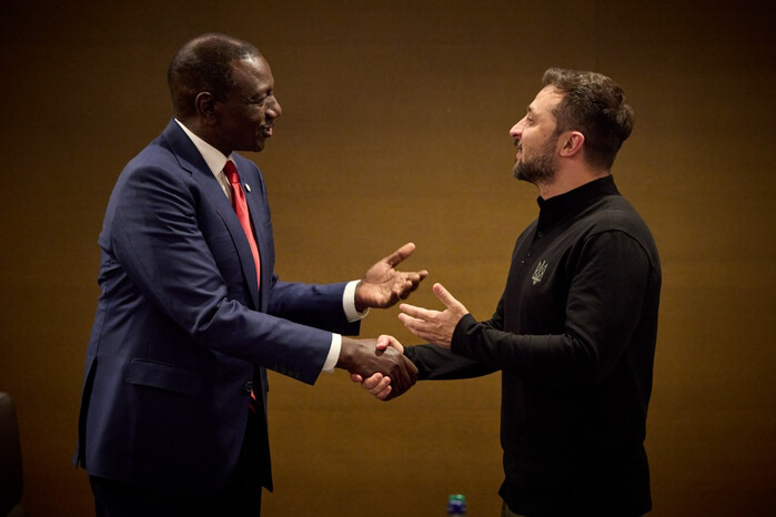 Зеленський провів зустріч із президентом Кенії: про що домовилися