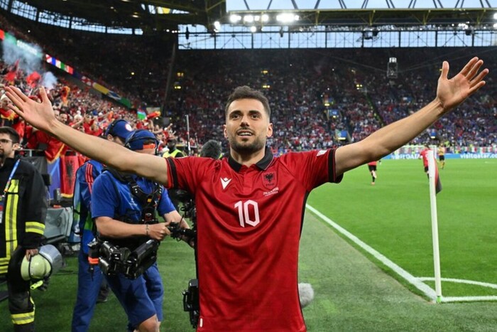 Футболіст із Албанії забив найшвидший гол в історії чемпіонатів Європи (відео)