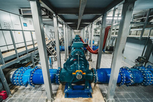 Система водогону повністю автоматизована та інформатизована, повністю працює від джерела постійного електропостачання