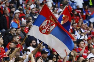 Уболівальники збірної Сербії на матчі Євро-2024 з Англією