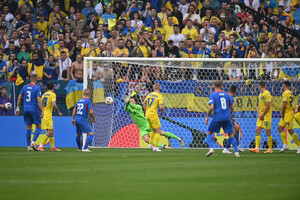 Збірна України реалізувала перший гол на 54 хвилині поєдинку