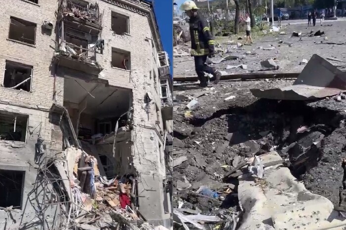 РФ ударила по жилому дому в Харькове: есть погибшие и раненые