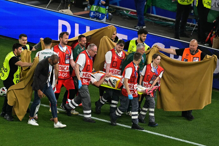 Матч Шотландії та Угорщини на Євро-2024 було призупинено через травму футболіста
