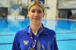 Діана Карнафель стала чемпіонкою Європи зі стрибків у воду серед юніорів