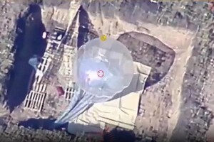 Окупанти почали застосовувати на фронті прив'язні аеростати, наповнені гелієм