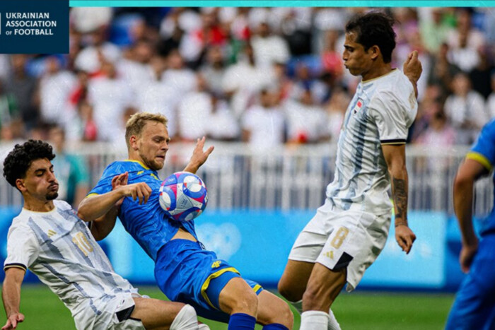 Футбольна збірна України поступилася Іраку в дебютному матчі на Олімпіаді