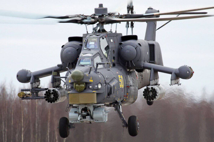 У Росії розбився військовий вертоліт Мі-28 (оновлено)