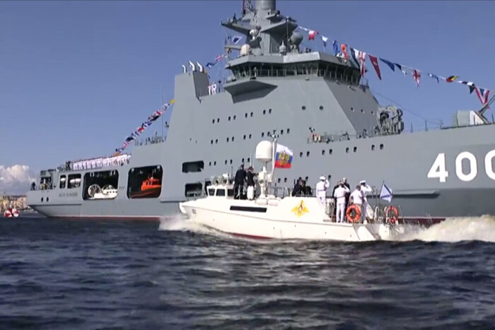 На параді у РФ були відсутні всі кораблі, які атакувала Україна