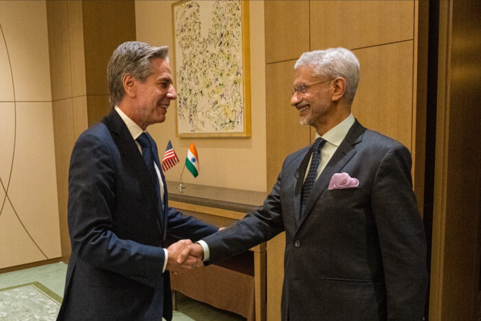 Блінкен зустрівся з главою МЗС Індії: говорили про мир в Україні