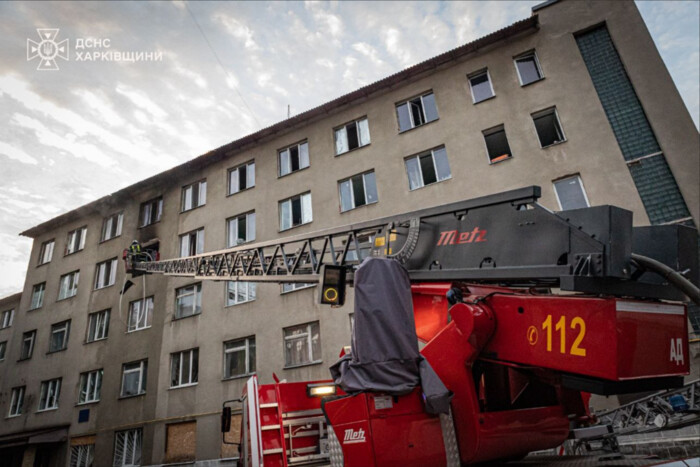 У Харкові сталася пожежа в гуртожитку одного з вишів (фото)