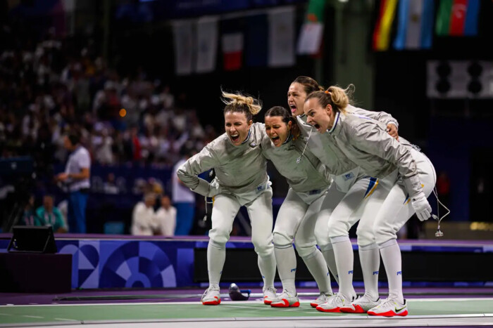 Команда шаблісток здобула для України перше «золото» Олімпіади у Парижі