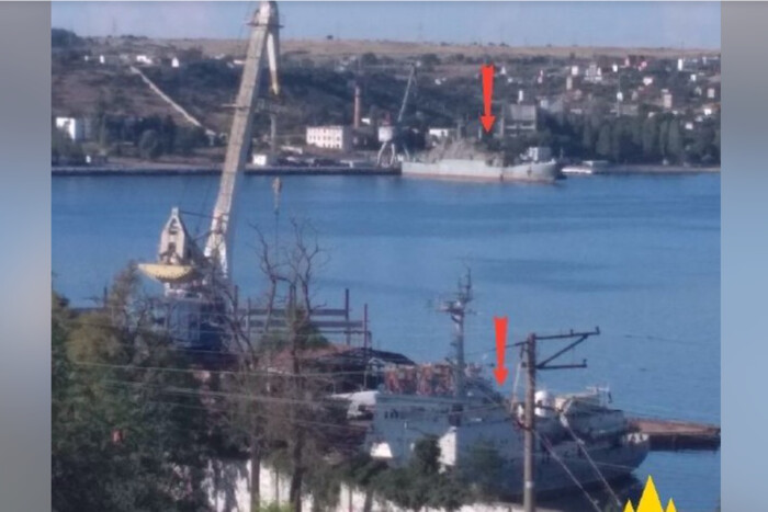 Партизани виявили у бухтах Севастополя сховані великі десантні кораблі РФ (фото)
